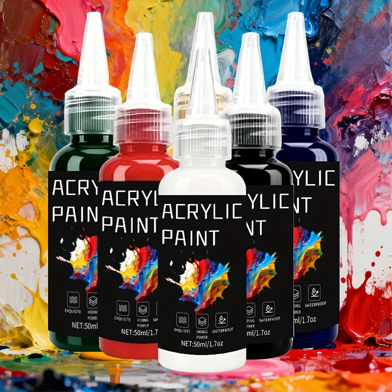 Resin Art Epoxy - Set Cat Akrilik 6 Warna 50ml