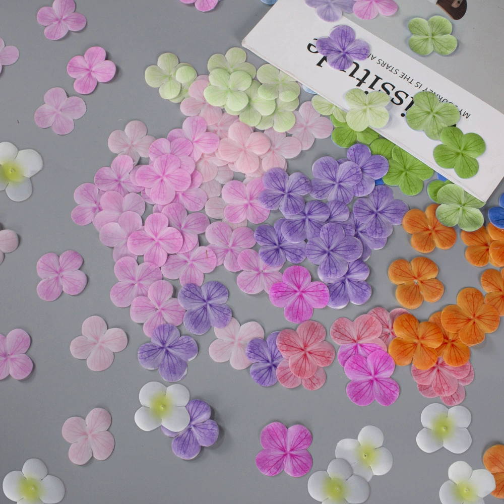 Resin Art Frame - 60 Buah Bunga Anna Hydrangea Penyerap