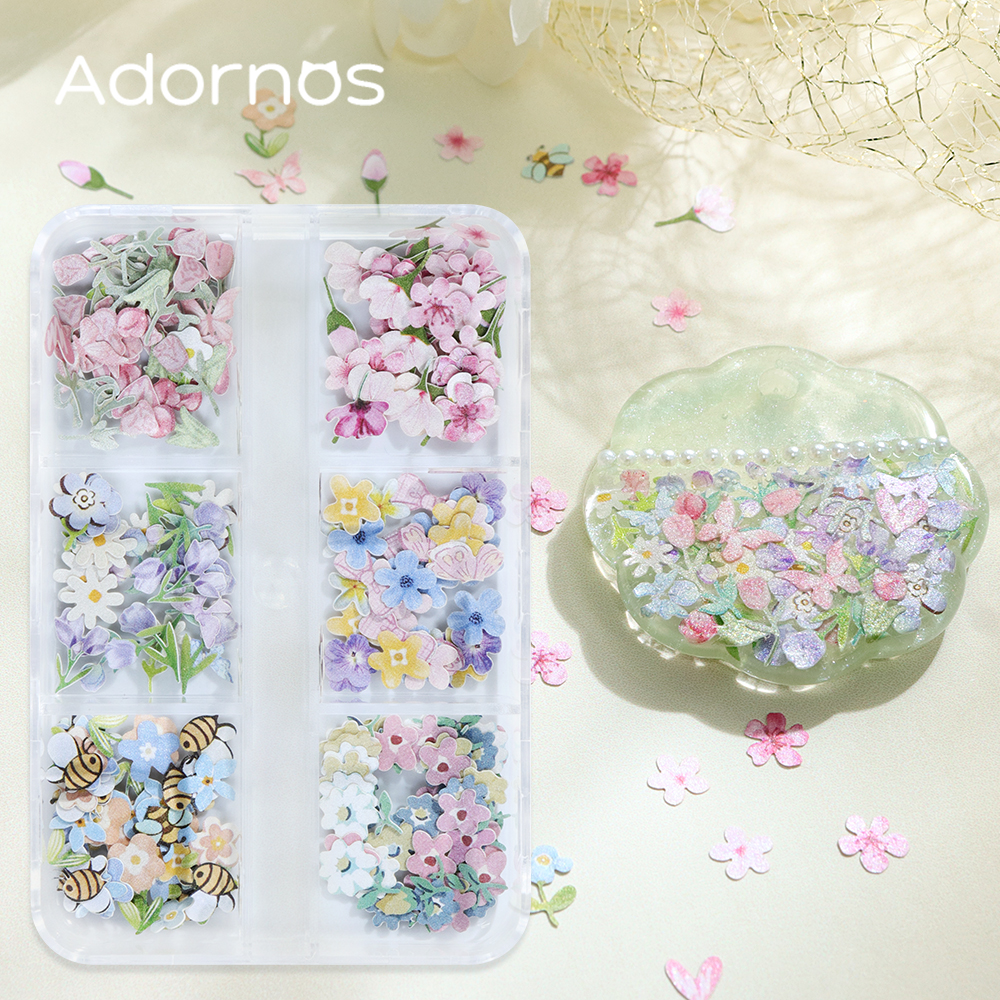 Resin Art And Wood - Aksesori Pengisi Resin Epoksi Kupu-kupu Tulip