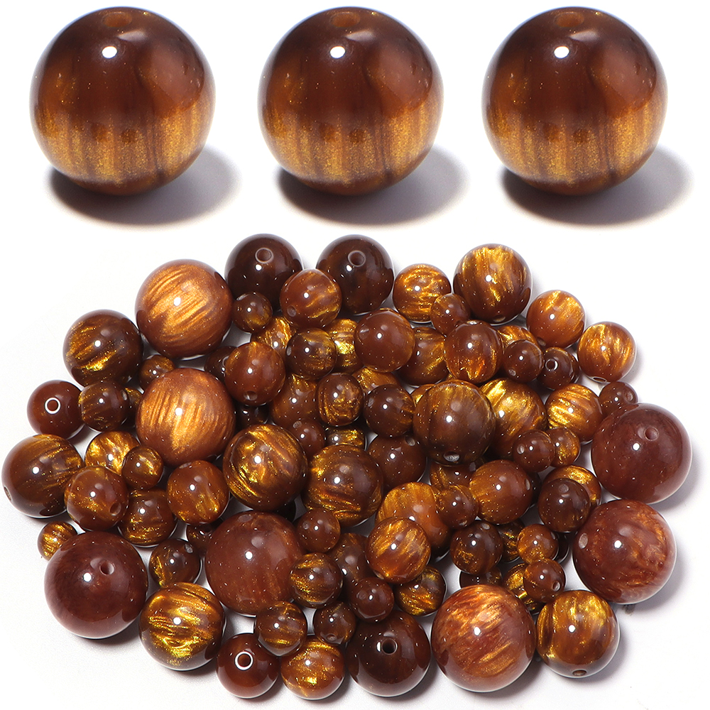 Resin Art Supplies Near Me - 5-30 Buah/Lot 8-20Mm Manik-manik Resin Berlapis