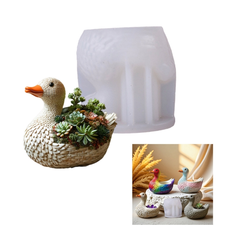 Resin Art Unique Ideas - Tekstur silikon cetakan bebek silikon yang