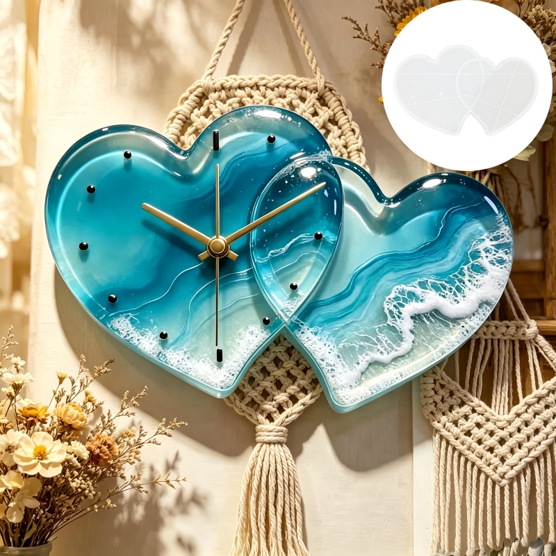 Resin Art Clock - Dekorasi Seni Navigasi Kreatif untuk Ruang