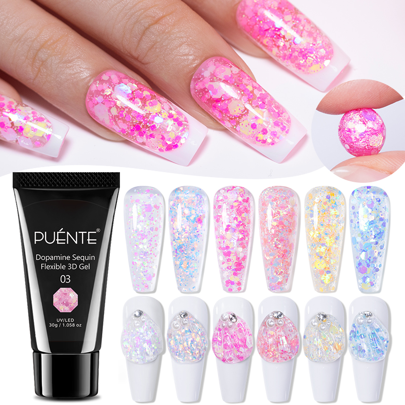 Resin Art Youtube - PUENTE 30G Gel Kuku Ekstensi Tangan