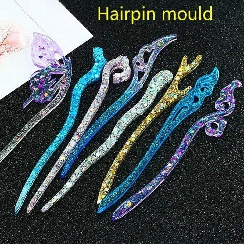 Resin Art Supplies Near Me - Cetakan Khusus Silikon Jepit Rambut Transparan