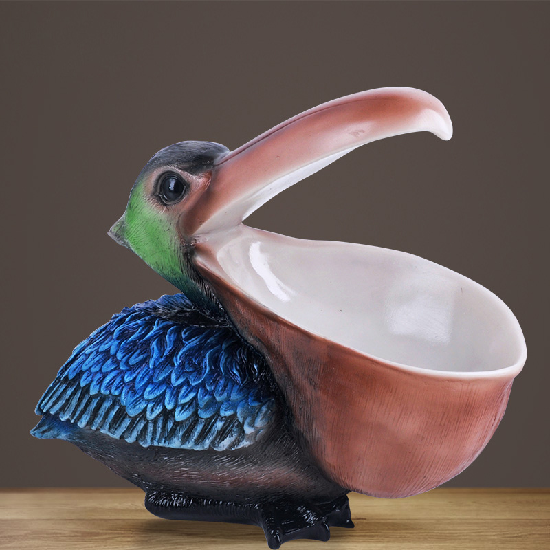 Resin Art Unique Ideas - ‌ Patung Toucan Pelican, Dekorasi Tempat