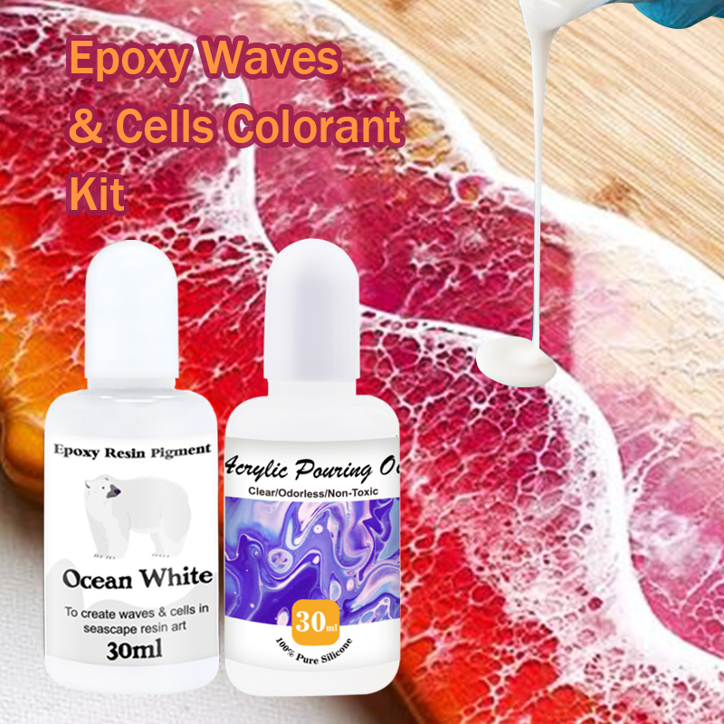 Resin Art Epoxy - Set Kombinasi Minyak Infus Akrilik &