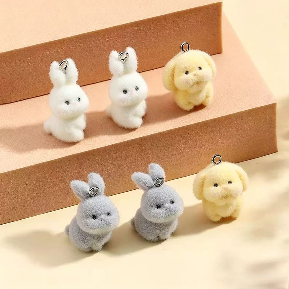 Resin Art Supplies Near Me - 10 pcs Gantungan Resin Kelinci Kecil