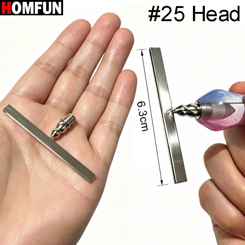 Resin Art Pen - HOMFUN Baru 25 Kepala Pena Diamond