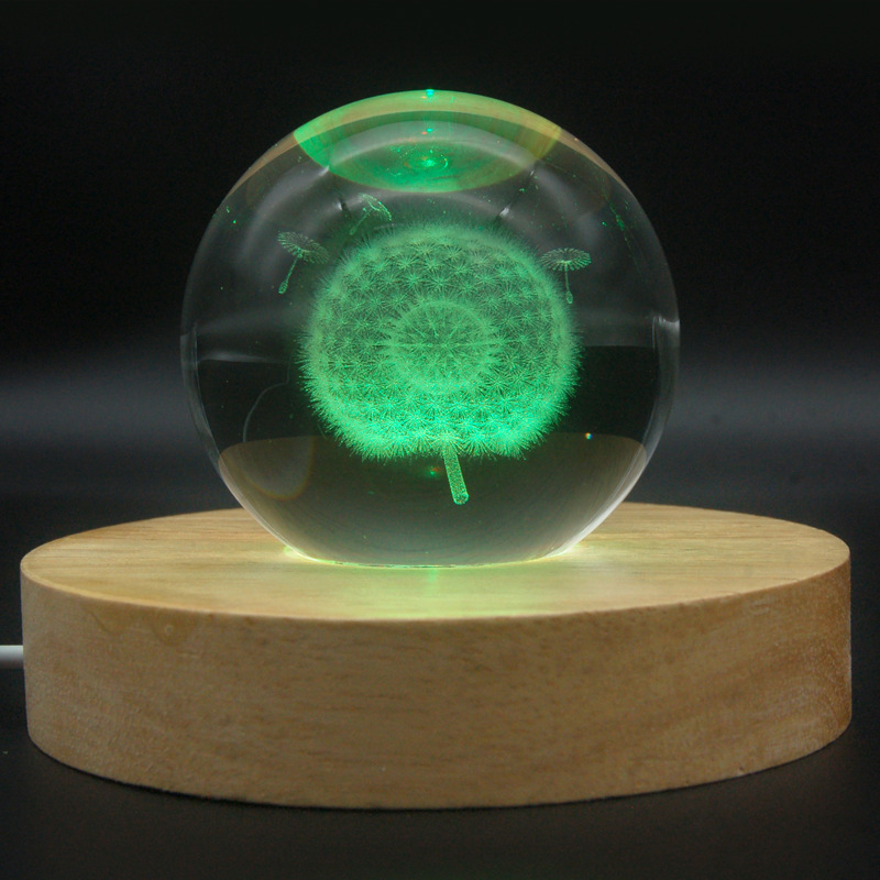 Lampu LED warna-warni kayu bul - Resin Art Lamp ulasan dan harga