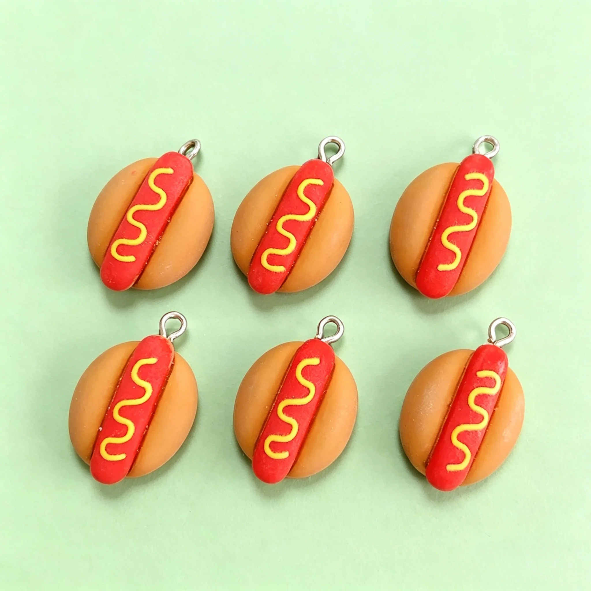 10Pcs Gantungan Resin Mini Hot - Resin Art Jewelry Kit ulasan dan harga