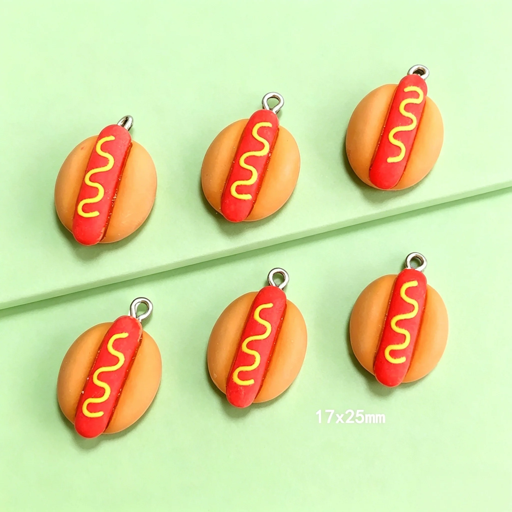 10Pcs Gantungan Resin Mini Hot - Resin Art Jewelry Kit ulasan dan harga
