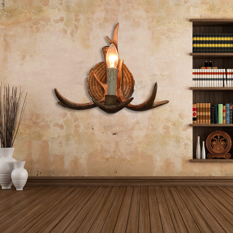 Lampu Dinding Seni Tanduk Anti - Resin Art And Wood ulasan dan harga