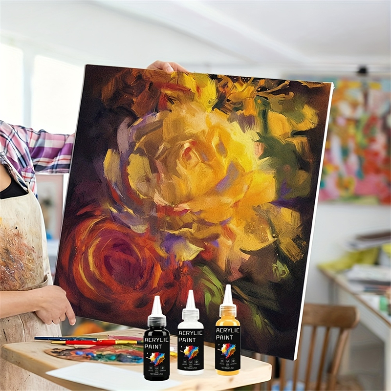 Set Cat Akrilik 6 Warna 50ml P - Resin Art Epoxy ulasan dan harga