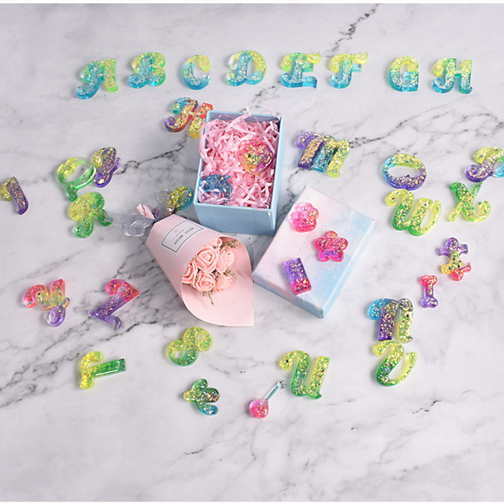 Alfabet epoksi Resin silikon c - Resin Art Kit For Beginners ulasan dan harga
