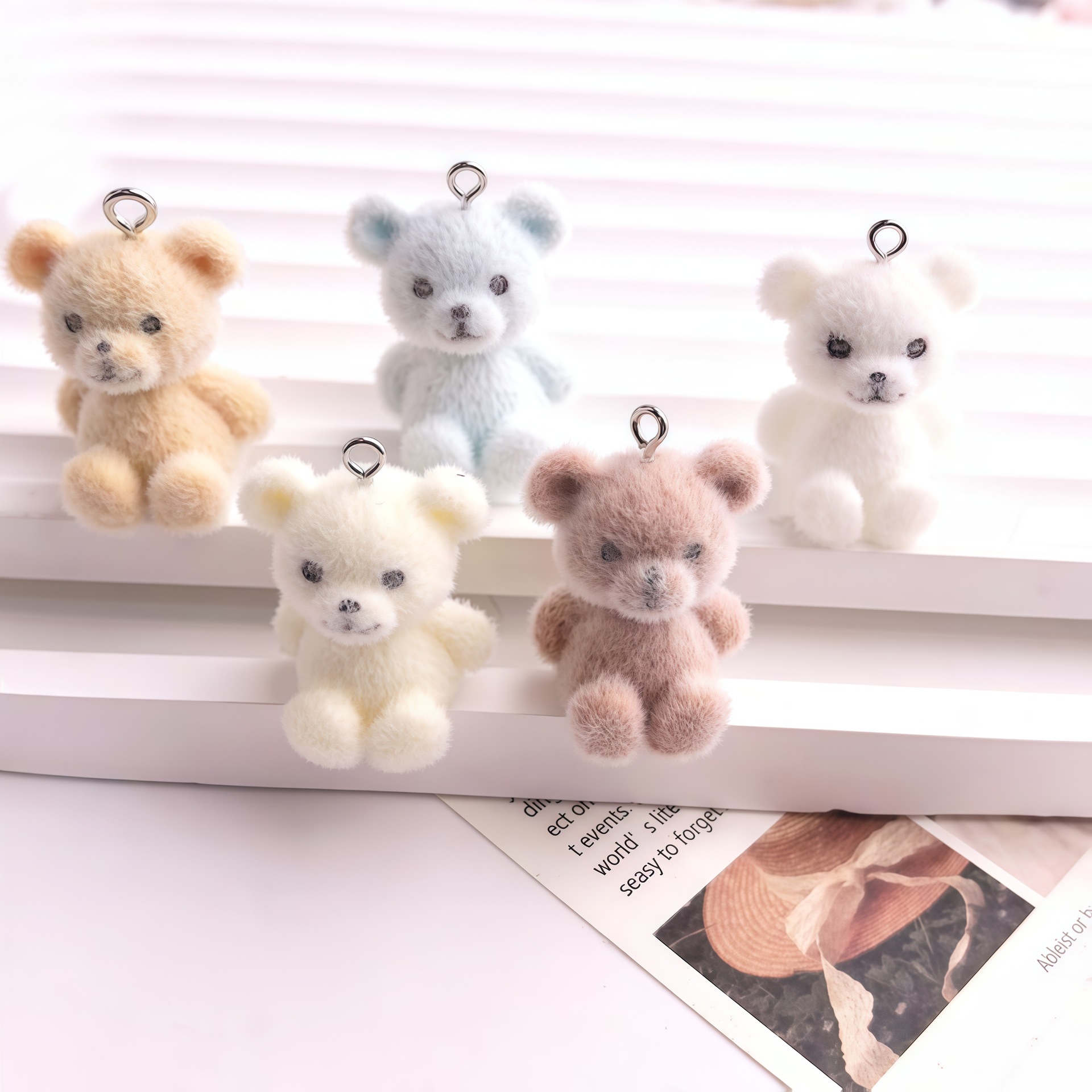 5pcs Gantungan Resin Beruang 3 - Resin Art Supplies Near Me ulasan dan harga