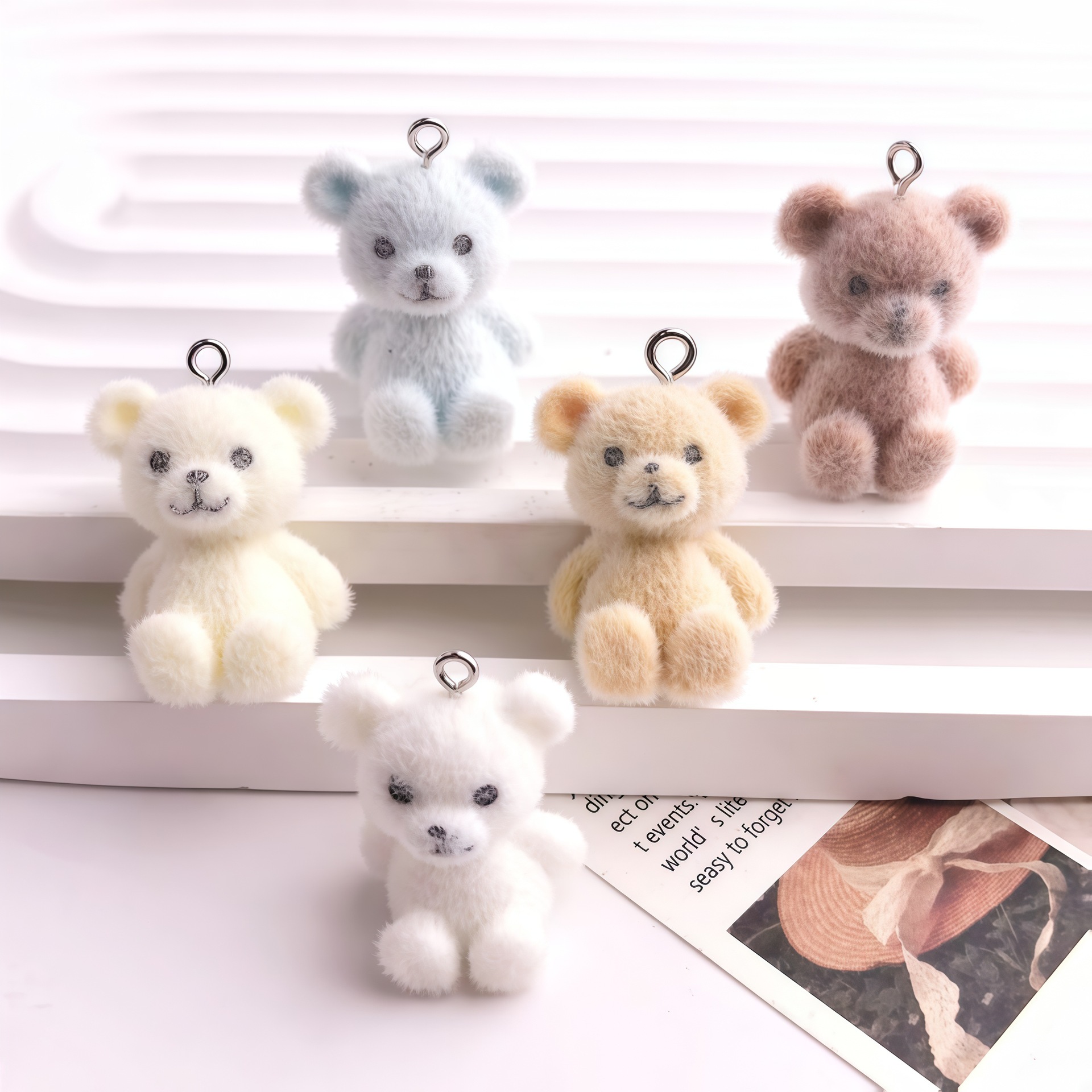 5pcs Gantungan Resin Beruang 3 - Resin Art Supplies Near Me ulasan dan harga