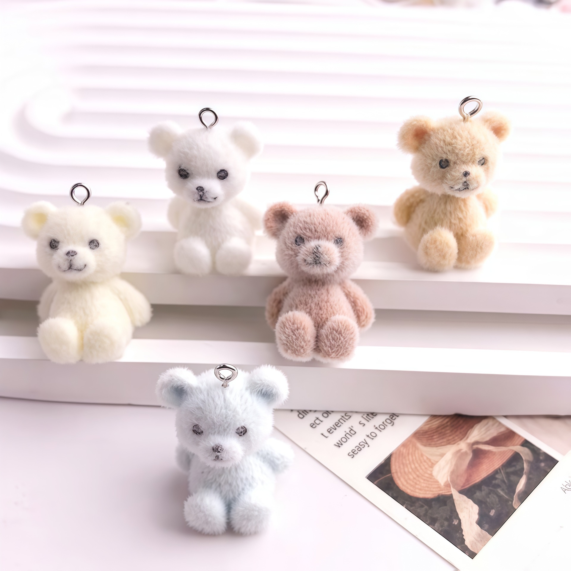 5pcs Gantungan Resin Beruang 3 - Resin Art Supplies Near Me ulasan dan harga