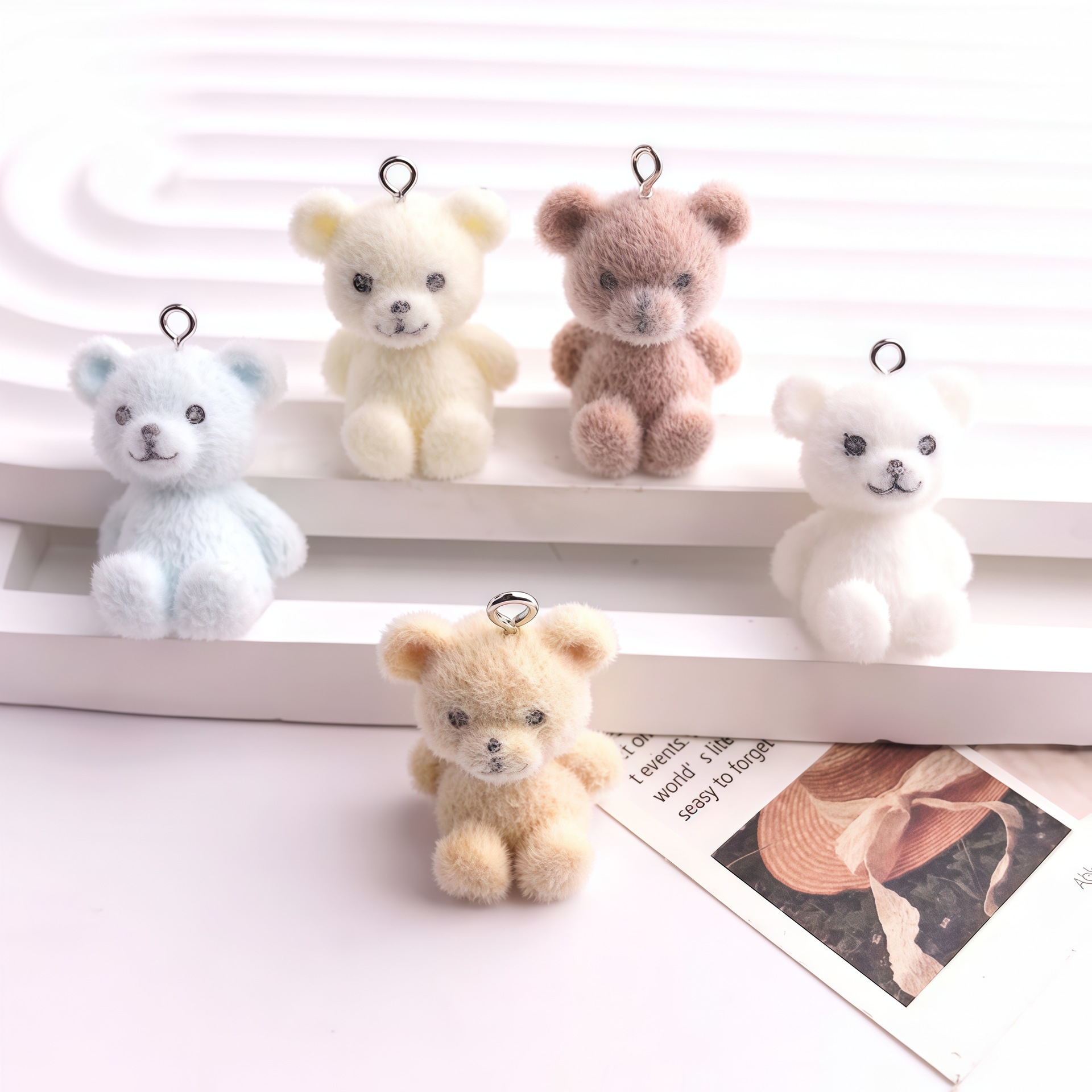 5pcs Gantungan Resin Beruang 3 - Resin Art Supplies Near Me ulasan dan harga