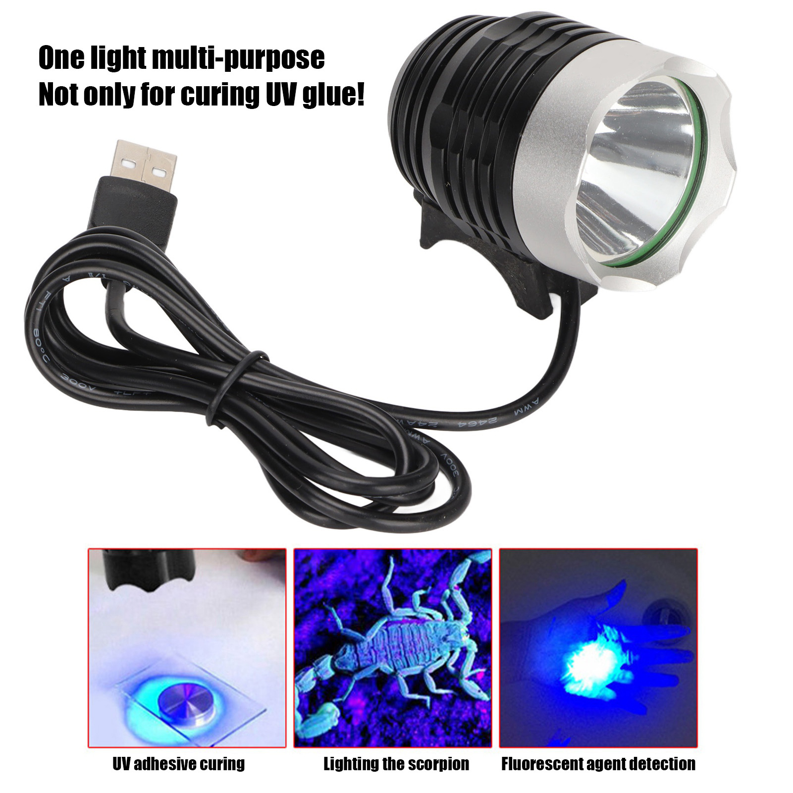 Lampu UV Hitam 395nm Bertenaga - Resin Art Lamp ulasan dan harga