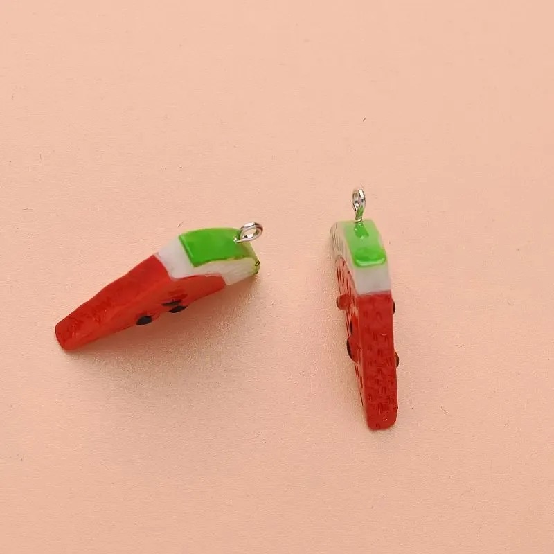 10 Buah Liontin Buah Mini Segi - Resin Art Supplies Near Me ulasan dan harga