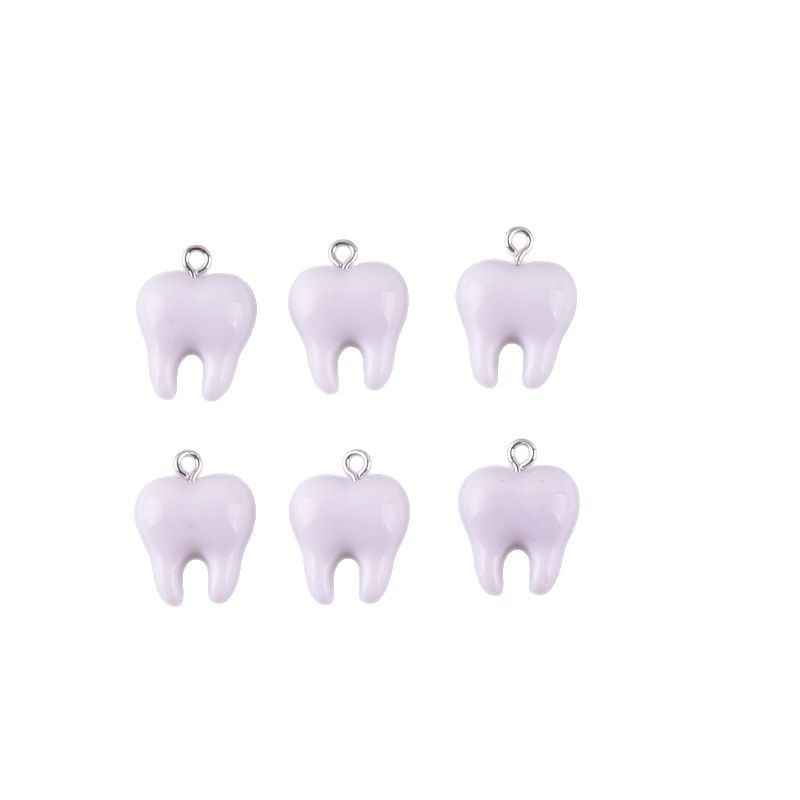10 Buah Liontin Resin Gigi Put - Resin Art Supplies Near Me ulasan dan harga