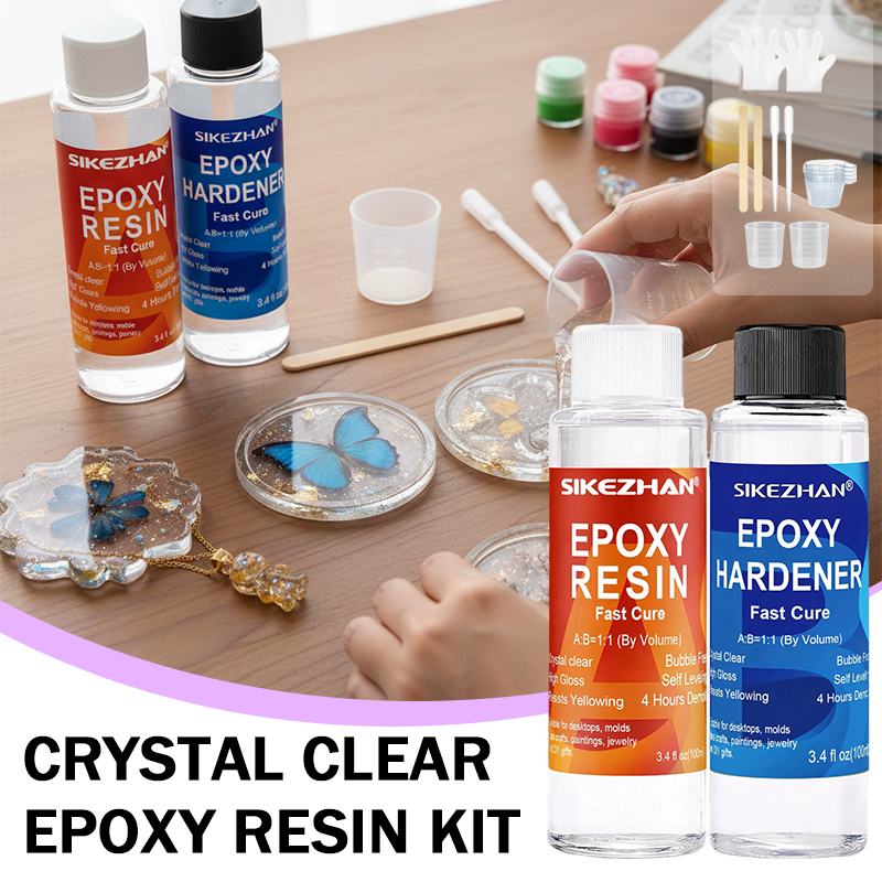Set Resin Epoksi Kristal Jerni - Resin Art Epoxy ulasan dan harga