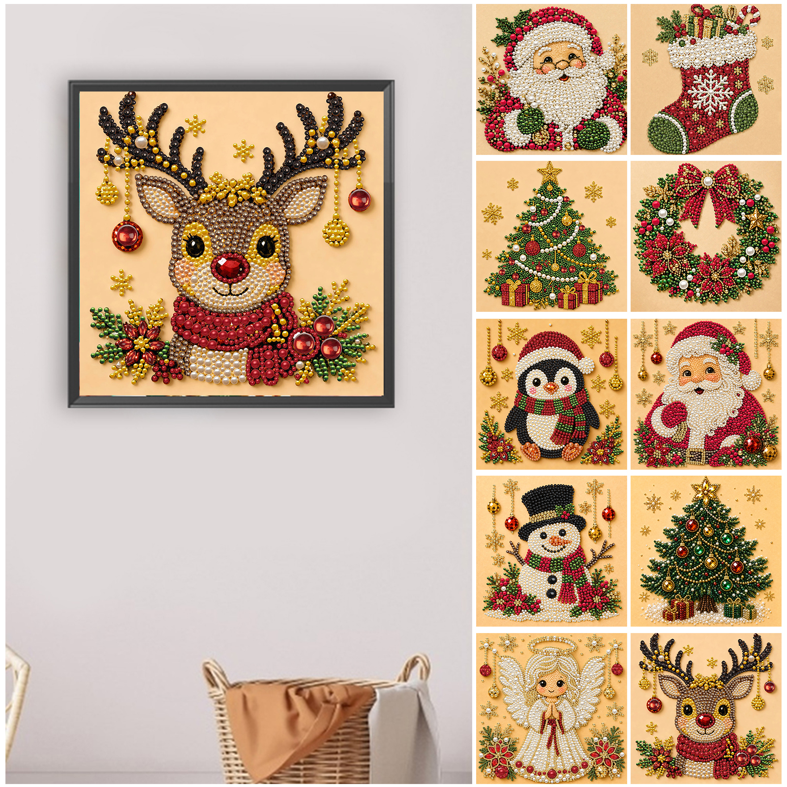 Dekorasi Natal DIY Santa Claus - Resin Art Kit For Beginners ulasan dan harga