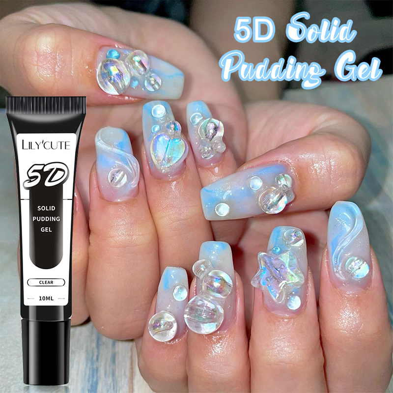 LILYCUTE 10Ml 5D Padat Puding  - Resin Art Youtube ulasan dan harga