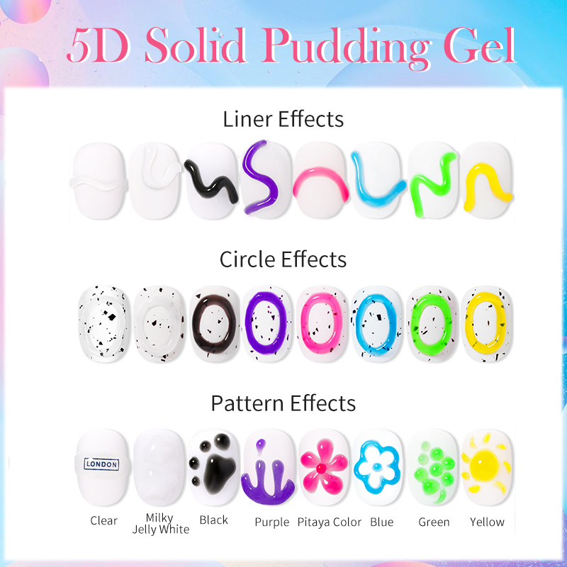 LILYCUTE 10Ml 5D Padat Puding  - Resin Art Youtube ulasan dan harga