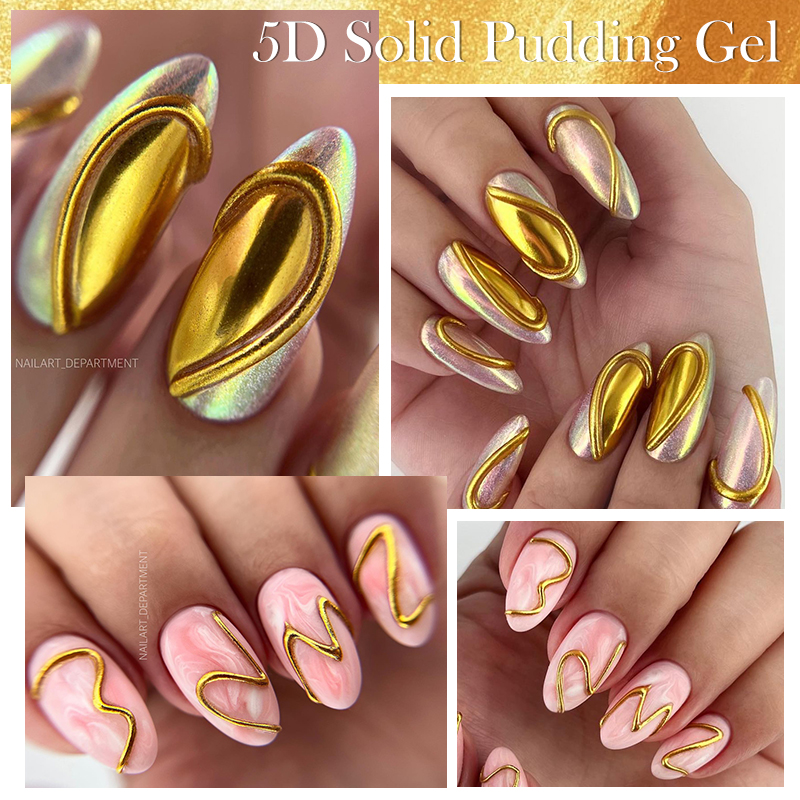 LILYCUTE 10Ml 5D Padat Puding  - Resin Art Youtube ulasan dan harga