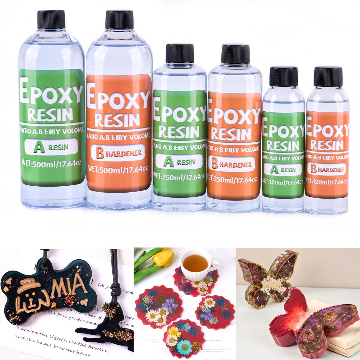 Kit Resin Epoksi Rasio 1:1 Ant - Resin Art Epoxy ulasan dan harga