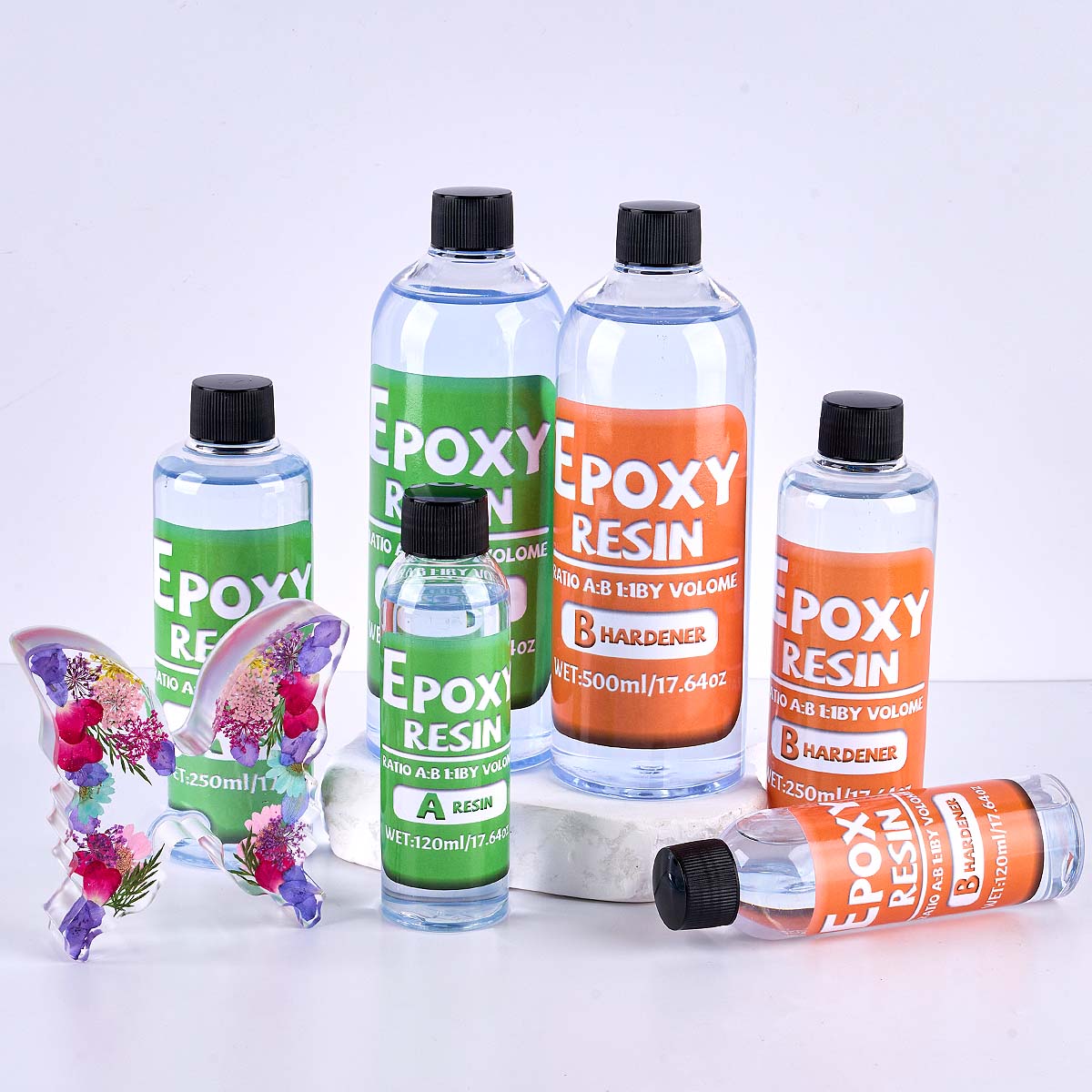 Kit Resin Epoksi Rasio 1:1 Ant - Resin Art Epoxy ulasan dan harga
