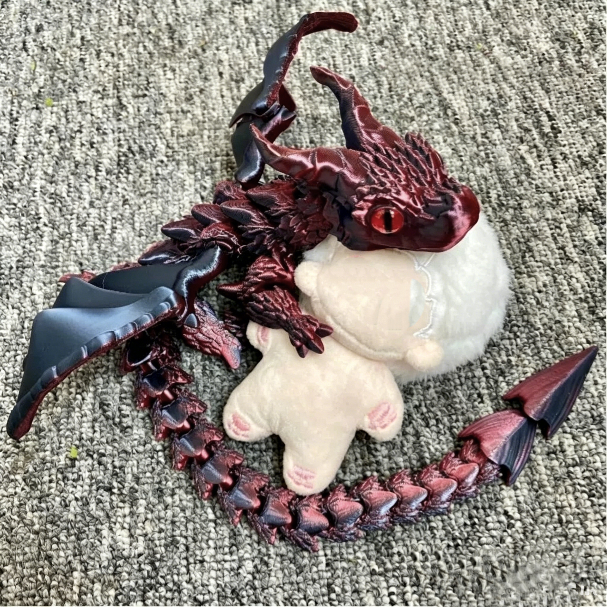 Figurine Naga Berkaki Empat Ce - Resin Art Table Top ulasan dan harga