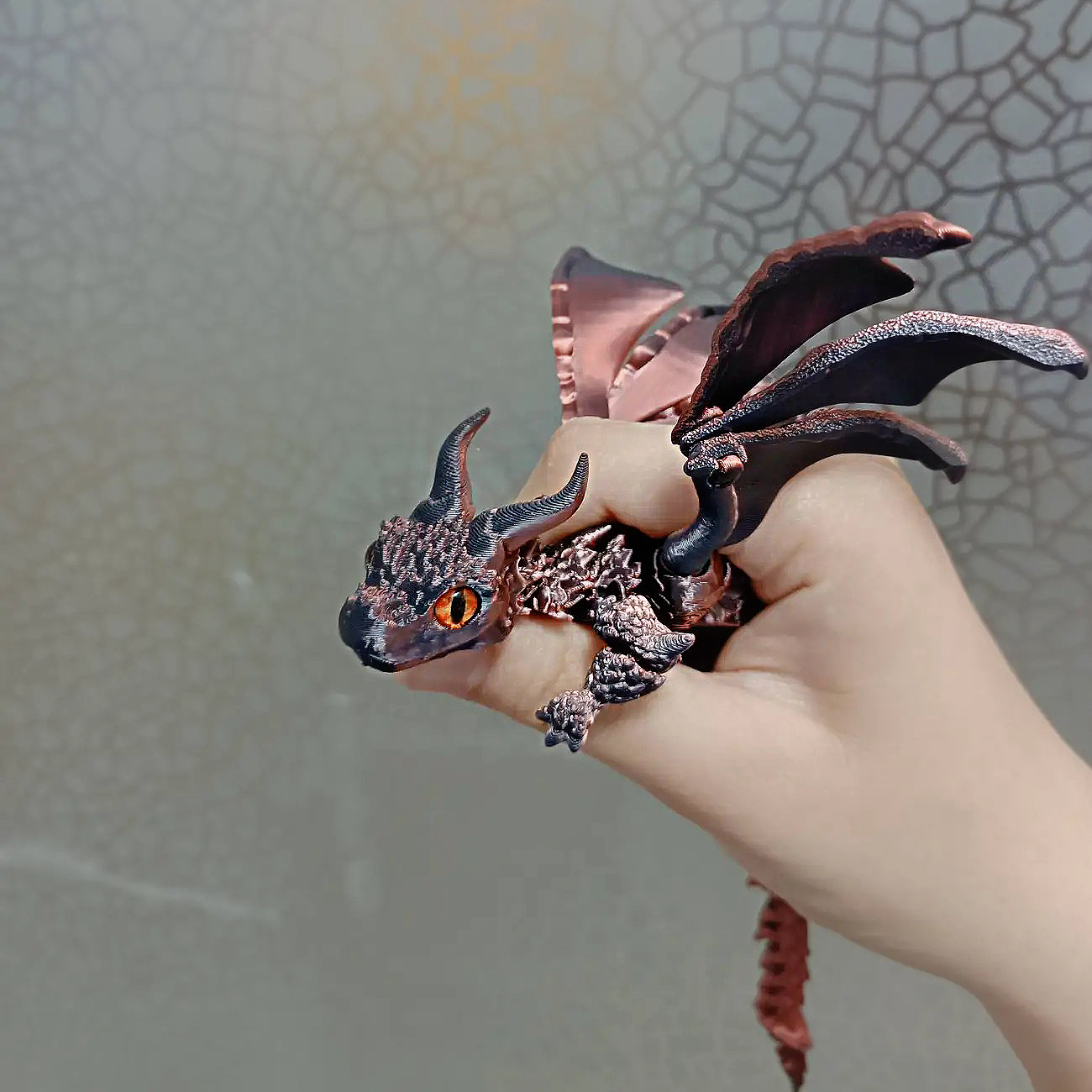 Figurine Naga Berkaki Empat Ce - Resin Art Table Top ulasan dan harga