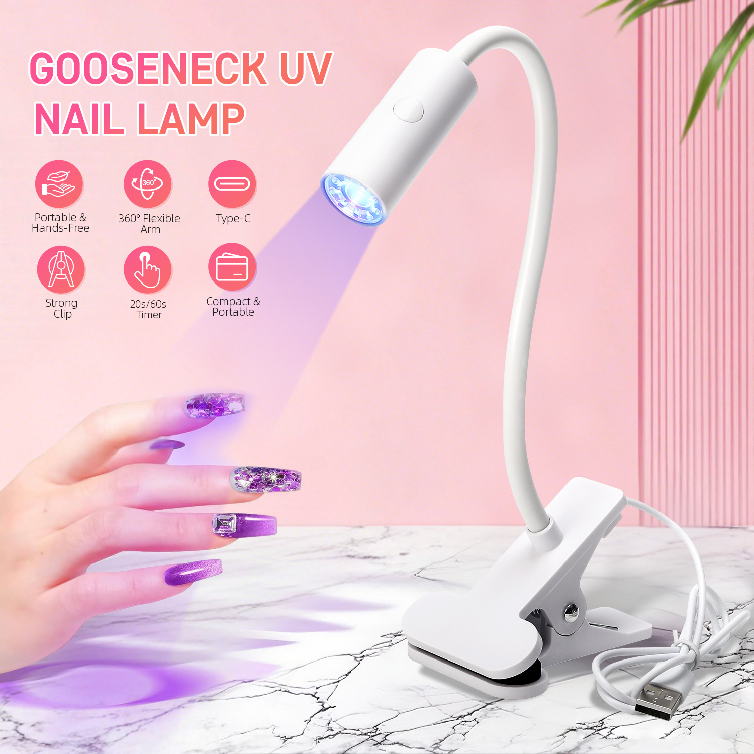Lampu Kuku UV LED DianaBeauty  - Resin Art Youtube ulasan dan harga