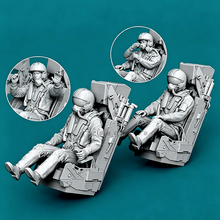 1/48 Dua kit model resin tenta - Resin Art Kit For Beginners ulasan dan harga