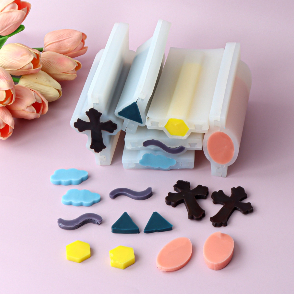 Cetakan silikon tabung sabun p - Resin Art Youtube ulasan dan harga