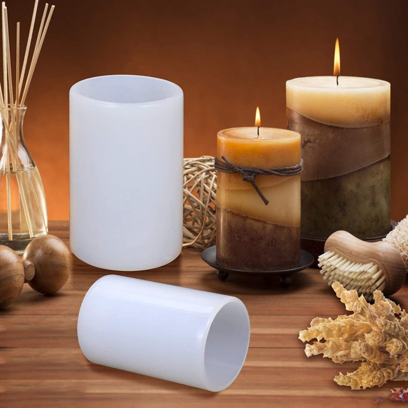 Cetakan Silikon Silinder DIY C - Resin Art Clay ulasan dan harga