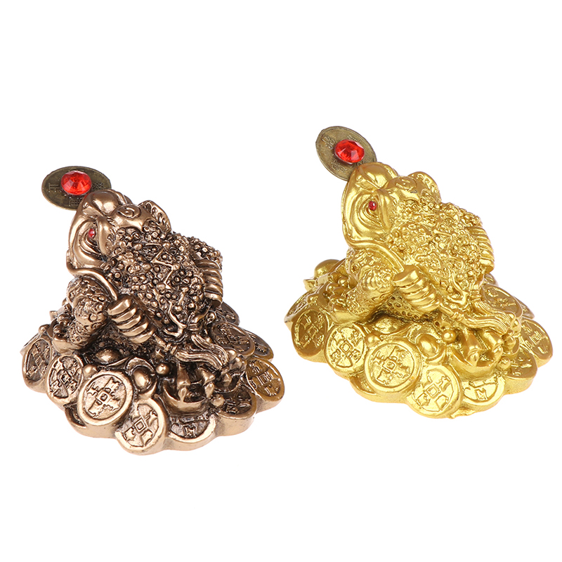 Feng Shui katak uang keberuntu - Resin Art Table Top ulasan dan harga