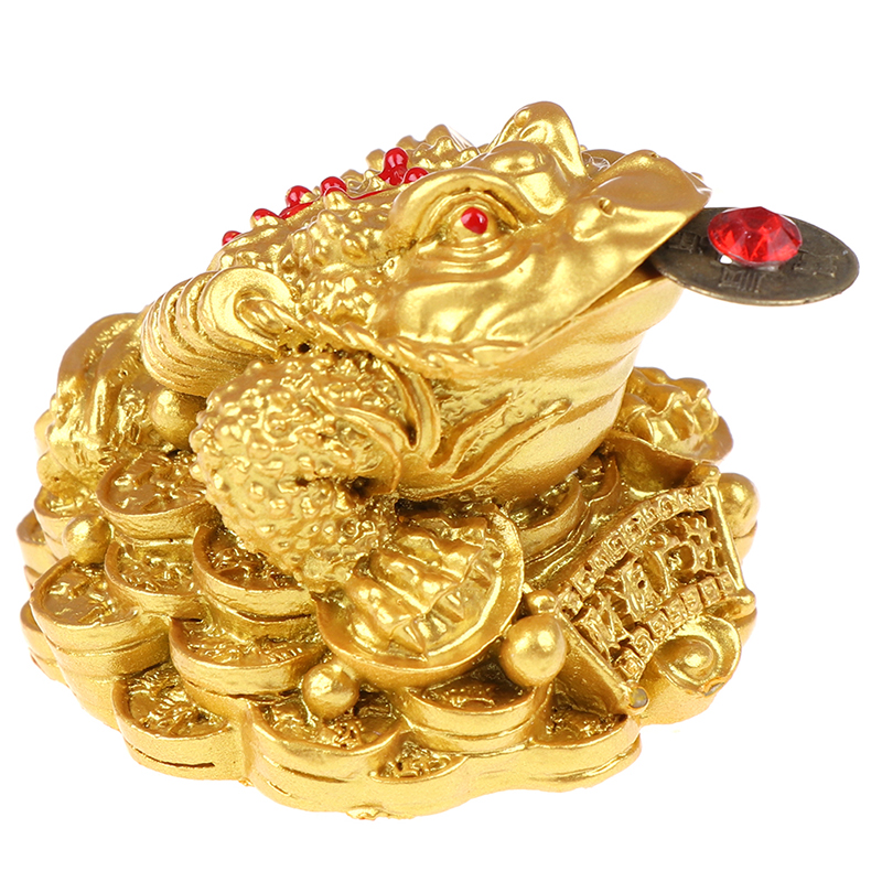 Feng Shui katak uang keberuntu - Resin Art Table Top ulasan dan harga