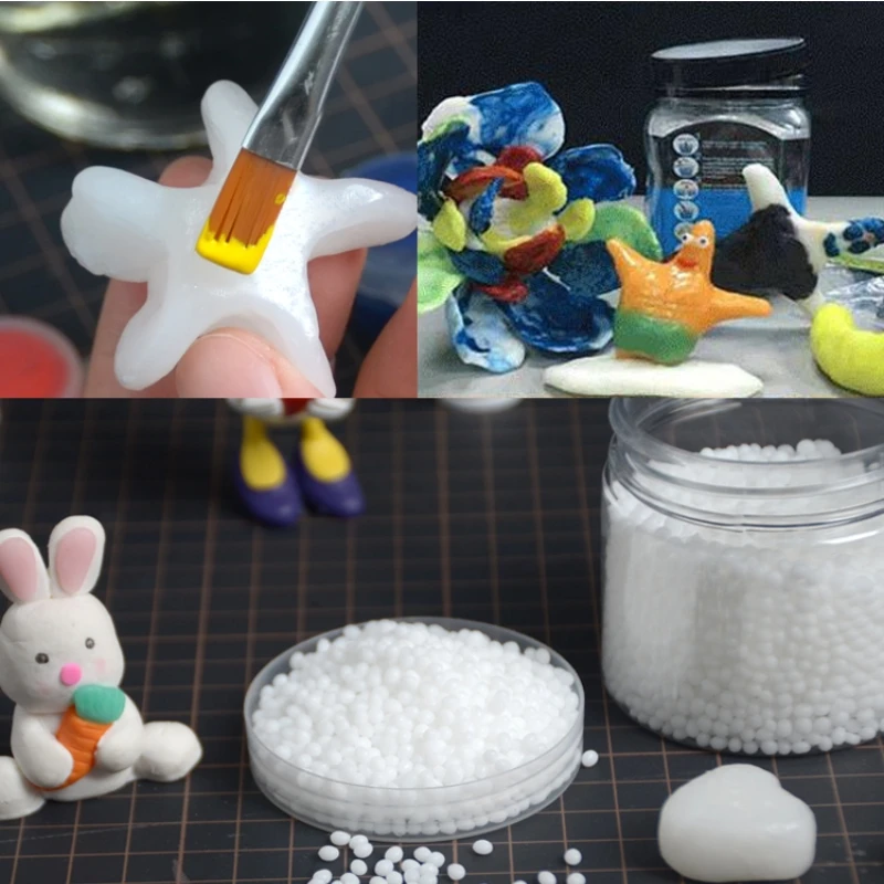50g tanah liat kristal termopl - Resin Art Clay ulasan dan harga