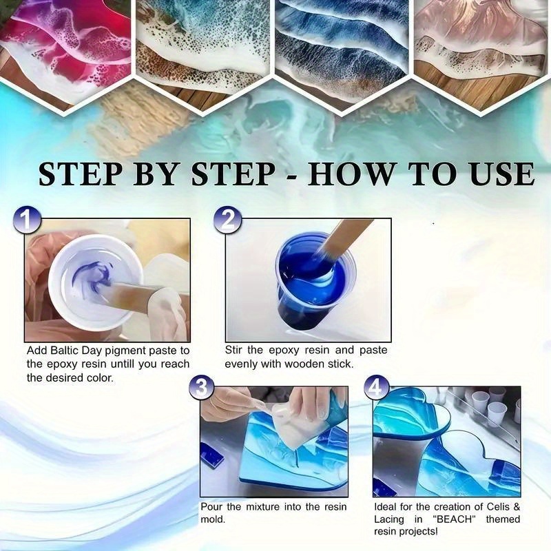 24 Warna/8 Warna 5 Gram 0. 18  - Resin Art Table Top ulasan dan harga