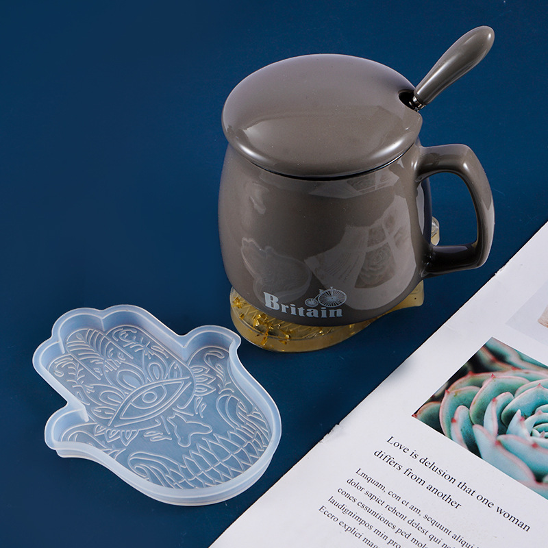 1 Buah DIY Coaster Hand Of Fat - Resin Art Epoxy ulasan dan harga