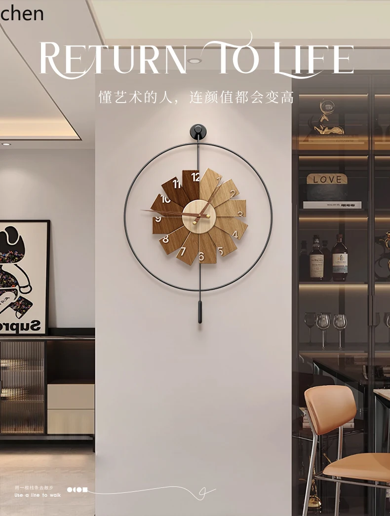 L15- Jam Dinding Modern Minima - Resin Art Clock ulasan dan harga