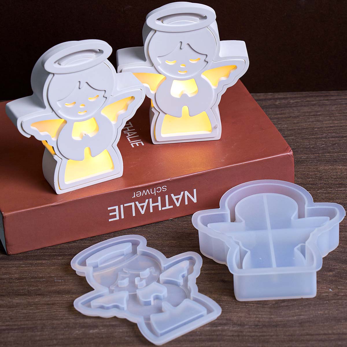 Cetakan Silikon Lampu Malaikat - Resin Art Lamp ulasan dan harga