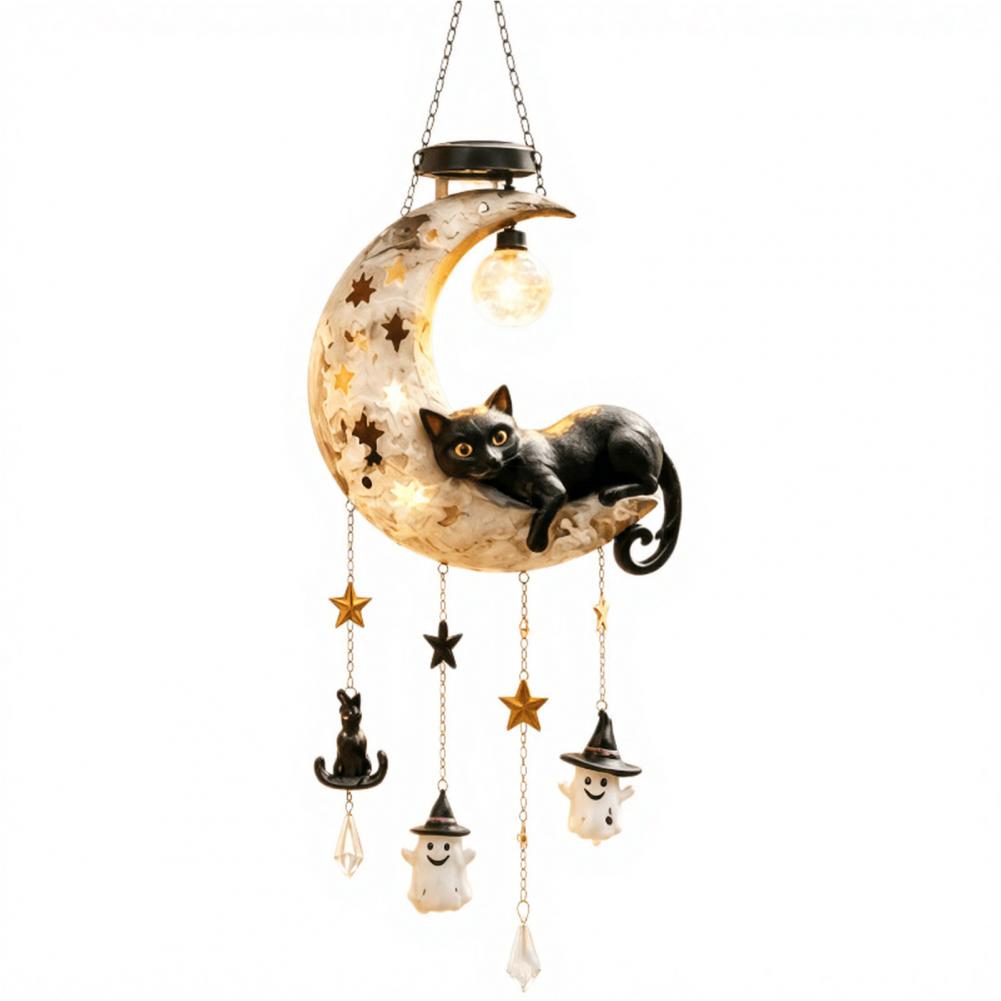 Lampu Lonceng Angin Kucing Hit - Resin Art Lamp ulasan dan harga