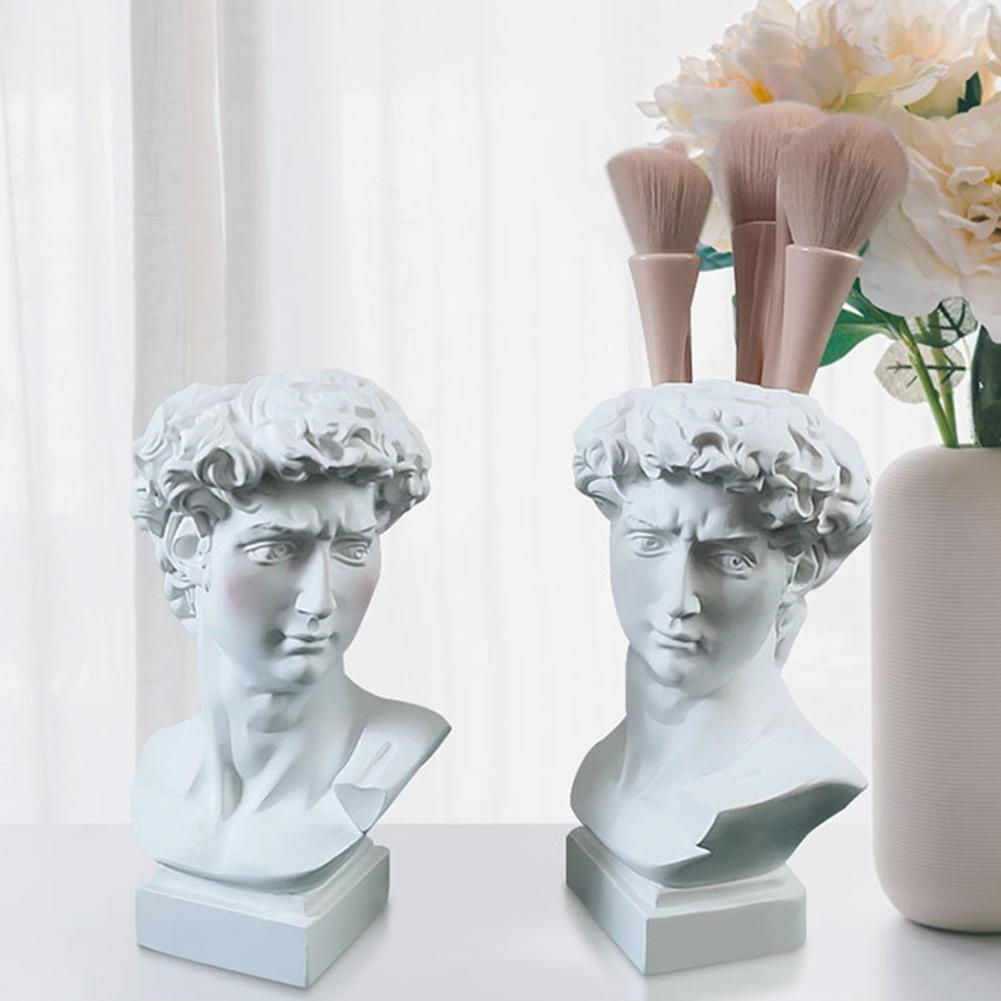 Tempat Pena Kreatif Pot Bunga  - Resin Art Pen ulasan dan harga