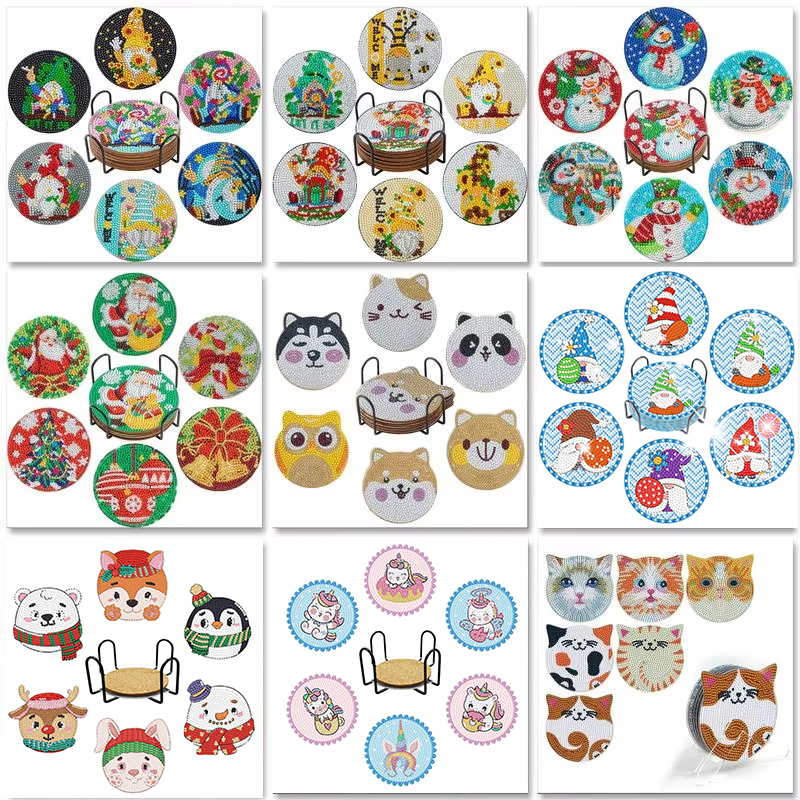 GATYZTORY 6 Buah/Set Kit Tatak - Resin Art And Wood ulasan dan harga