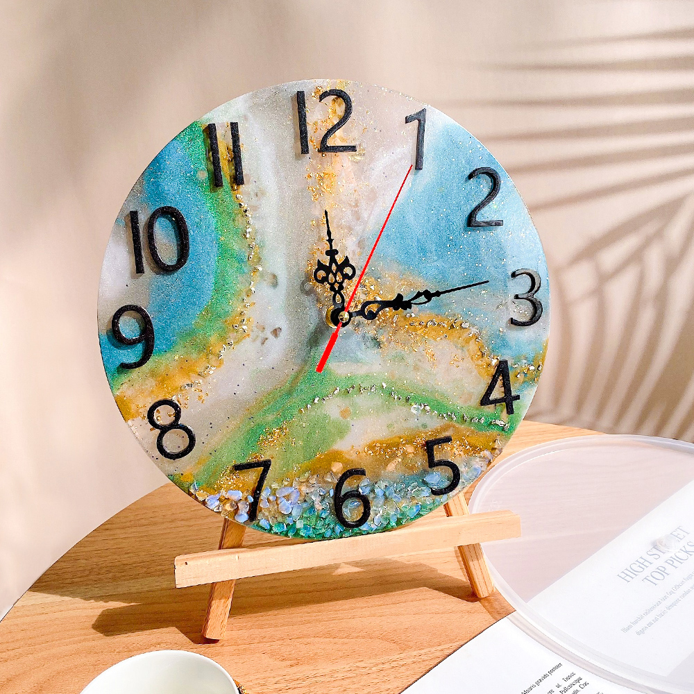 Cetakan Silikon Jam Resin Epox - Resin Art Clock ulasan dan harga