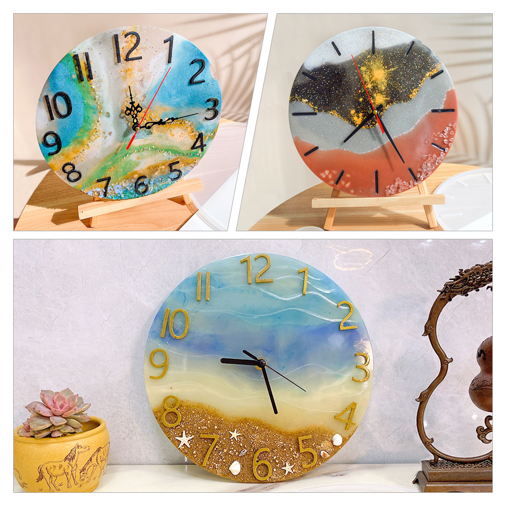 Cetakan Silikon Jam Resin Epox - Resin Art Clock ulasan dan harga